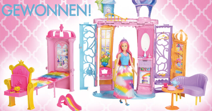 GESLOTEN: Barbie Dreamtopia Kasteel winnaar onthuld!