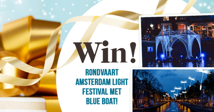 GESLOTEN: Rondvaart met Blue Boat tijdens het Amsterdam Light Festival! (gesloten)