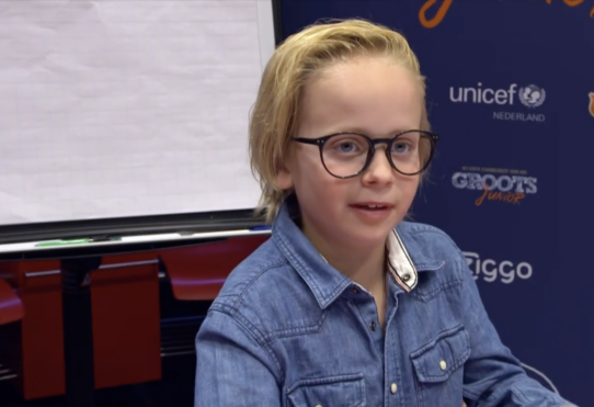 100%NL Magazine zoon Guus Meeuwis