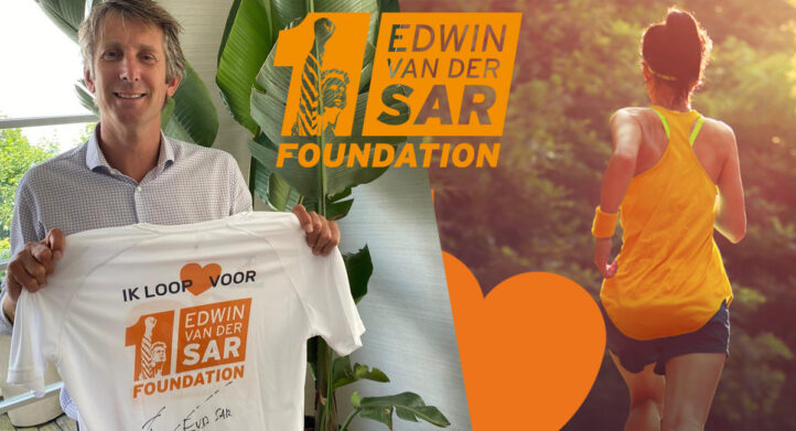 GESLOTEN: een gesigneerd T-shirt van Edwin van der Sar!