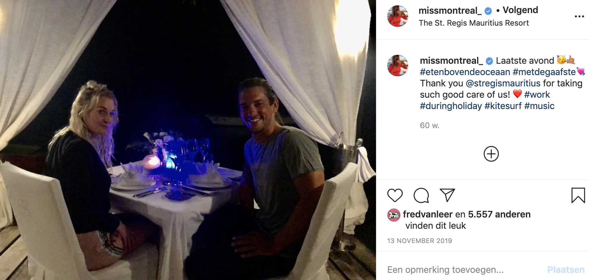 Miss Montreal viert 3 jaar de liefde met vriend Lex - 100%NL