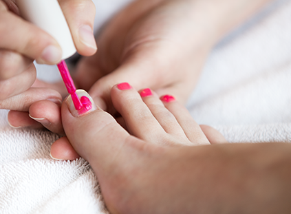 100%NL Magazine pedicure