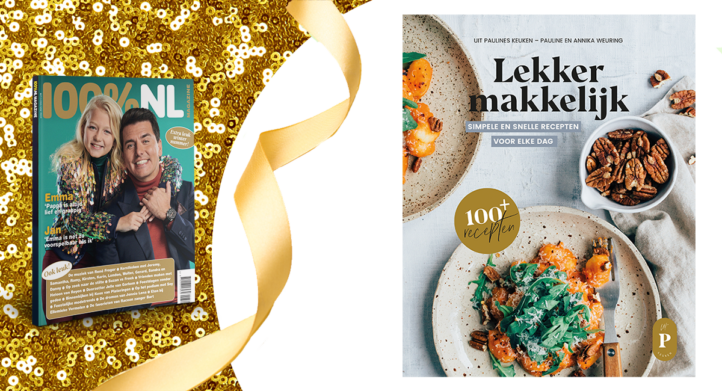 100% NL Magazine Lekker Makkelijk receptenboek