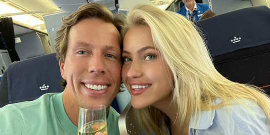 ZIEN: Verliefde strandfoto's van Freek Vonk en Franka Vedder - 100%NL