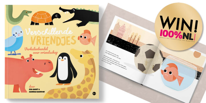 GESLOTEN: 3x het kinderboek 'Verschillende vriendjes'