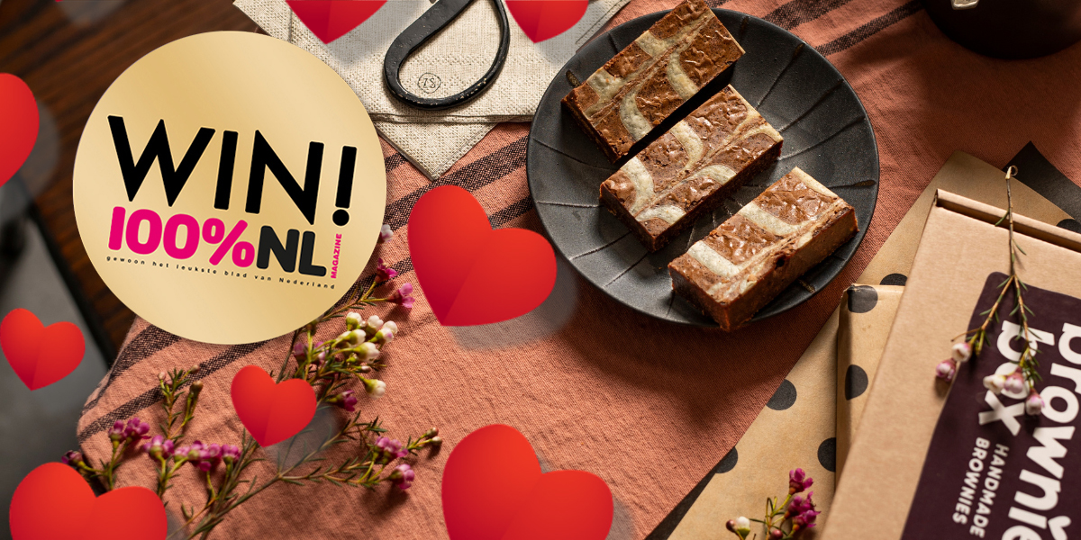 WINACTIE GESLOTEN één van de Valentijnsspecial Brownie Boxen van The