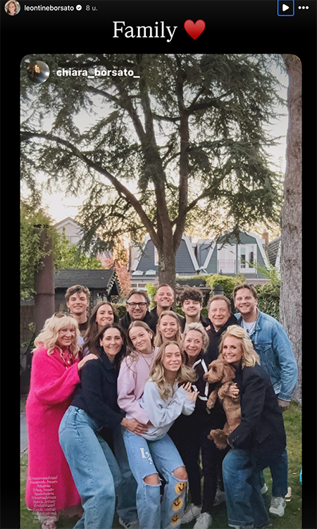 100%NL Magazine familie Borsato