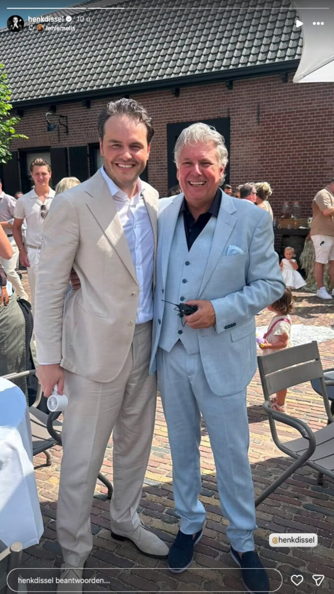 100%NL Magazine - Henk Dissel getrouwd