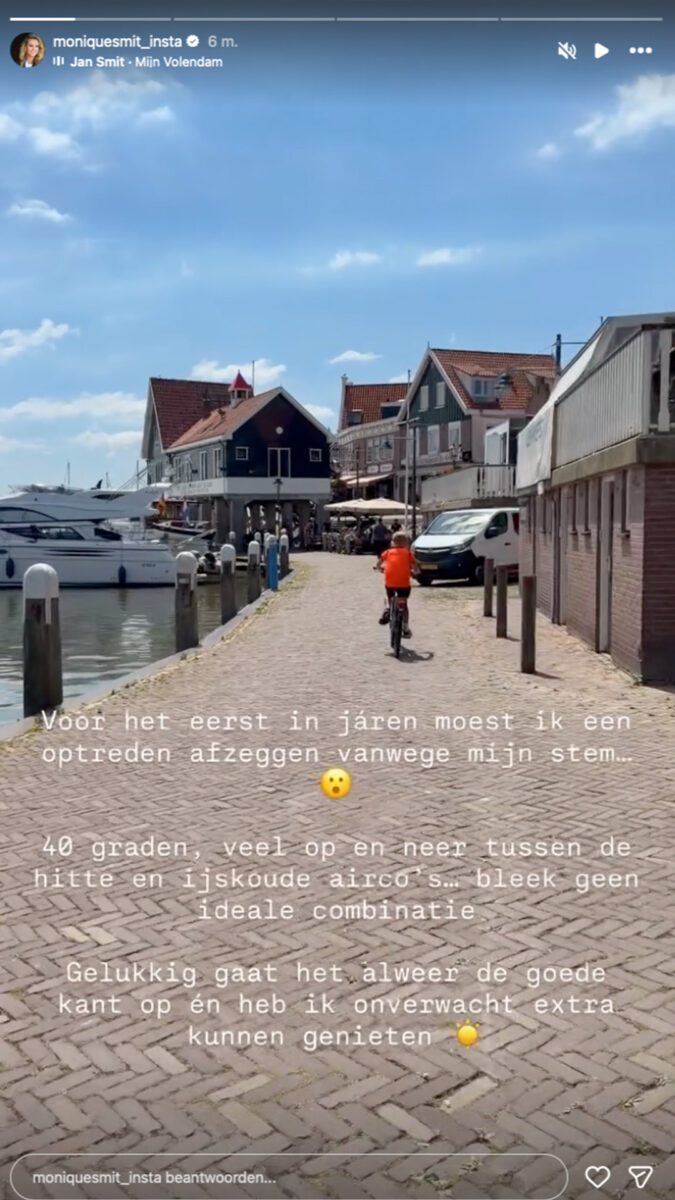 100%NL Magazine - Monique Smit gezondheid - stem
