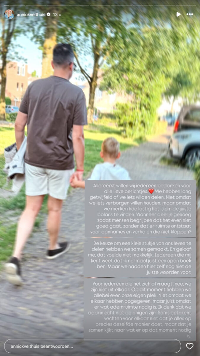 100%NL Magazine - relatie Annick Velthuis en Roy Oude Rikerink