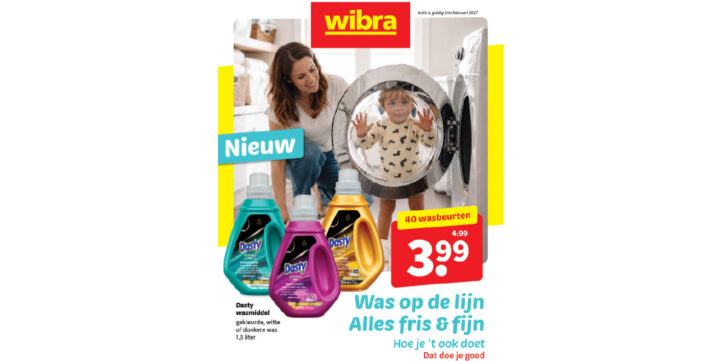 100%NL Magazine - Wibra Dasty wasmiddel