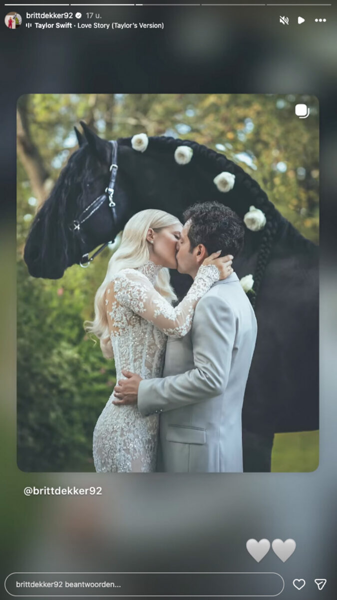 100%NL Magazine - Britt Dekker trouwen