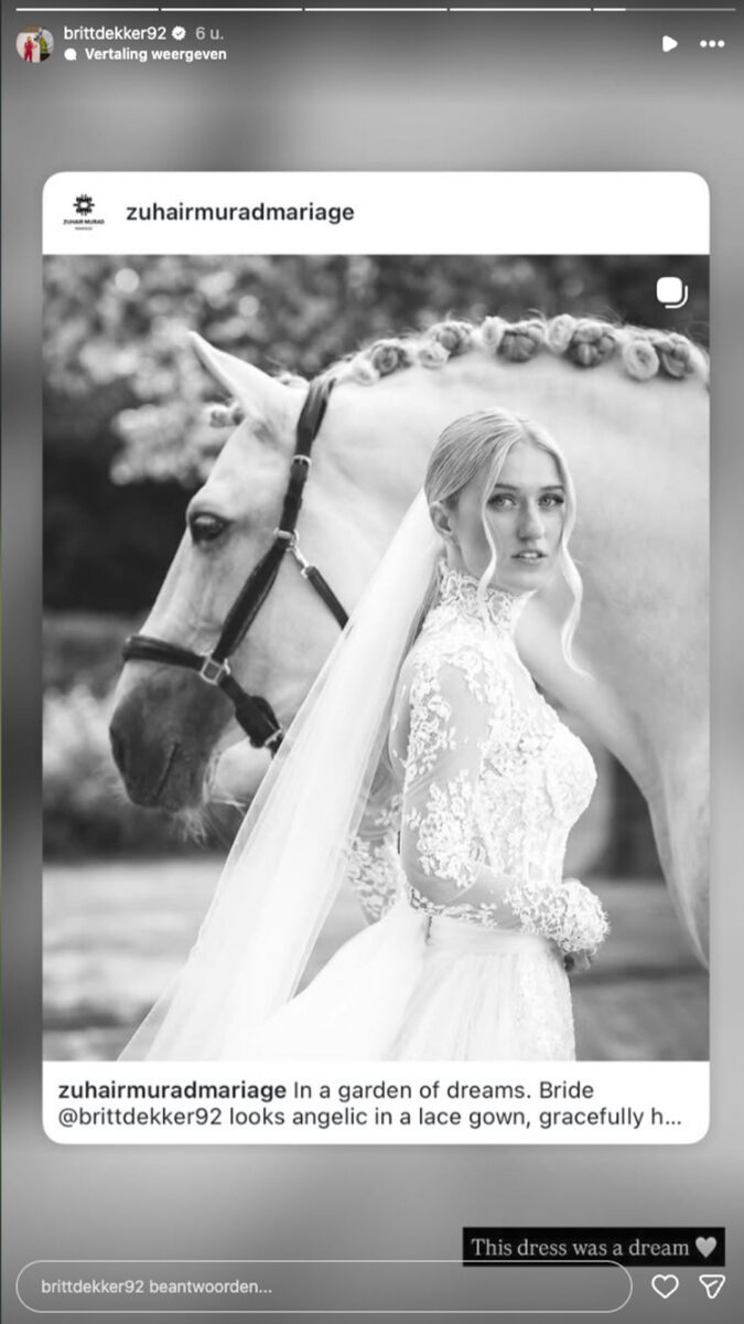 100%NL Magazine - Britt Dekker trouwen