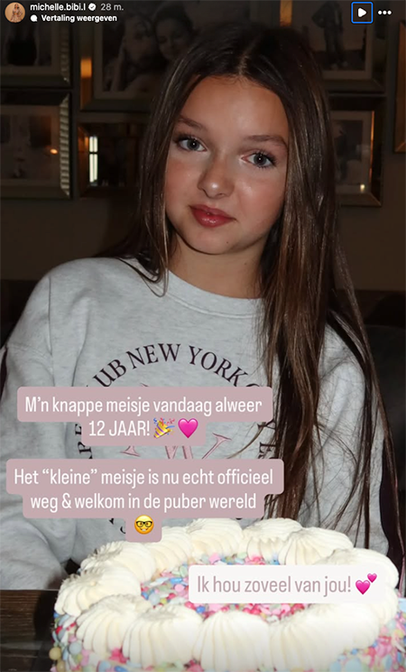 100%NL Magazine Roy Donders en Michelle dochter